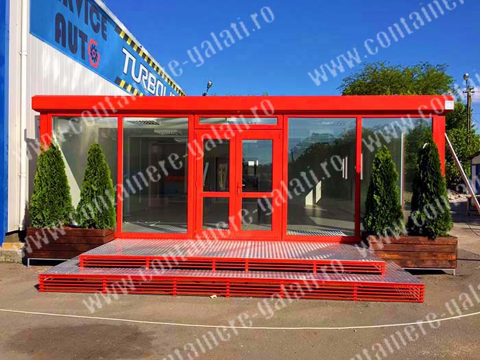 container magazin prezentare Bacau